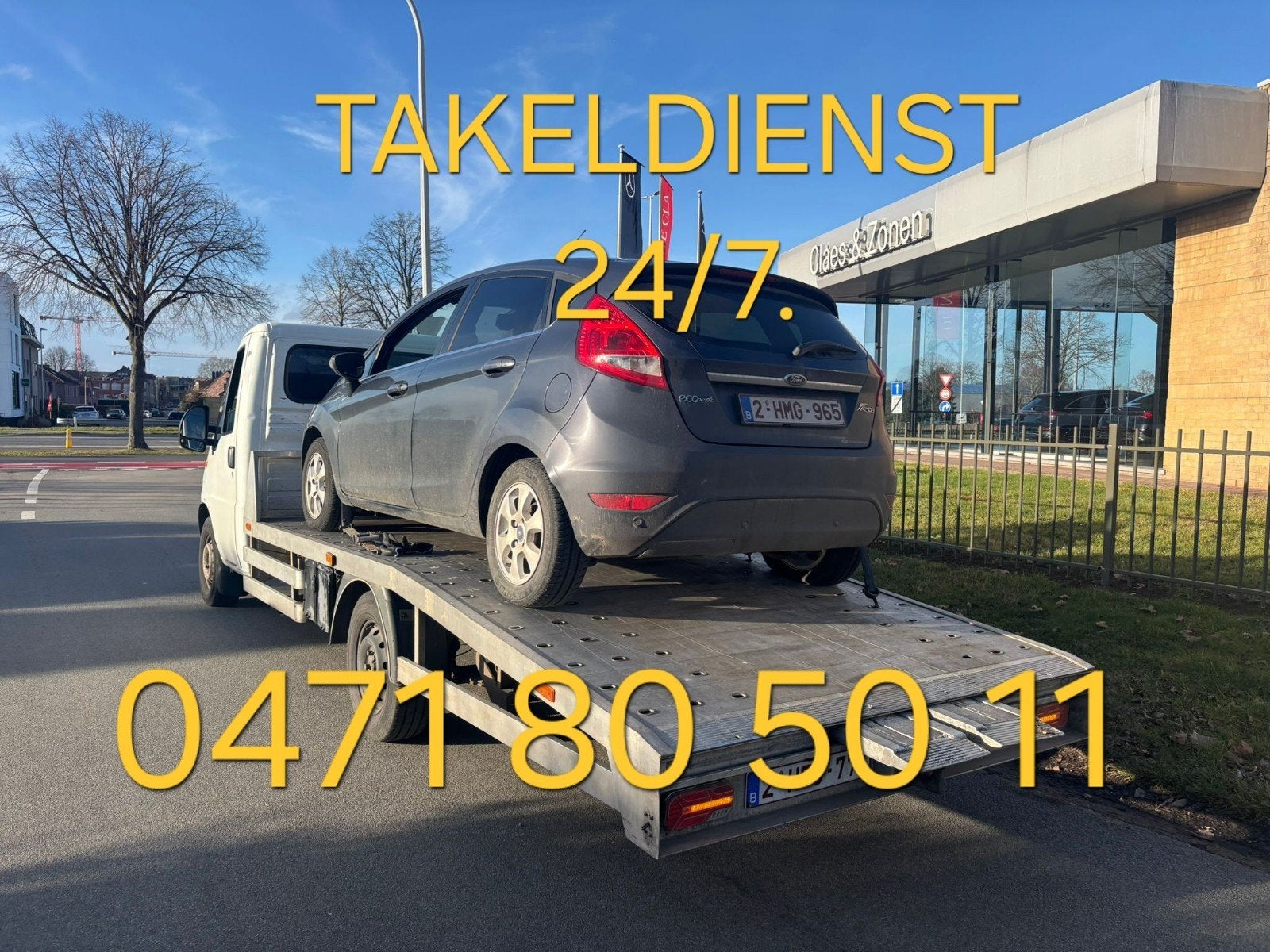 Takeldienst 24/7 Beschikbaar Pechverhelping, Auto's, Particulier, Te koop