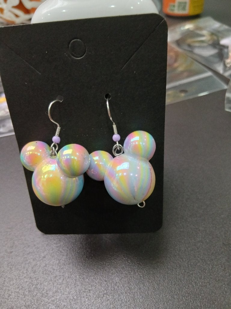 Boucle d oreilles mickey, Bijoux, Sacs & Beauté, Boucles d'oreilles, Neuf, Autres couleurs, Enlèvement, Autres matériaux