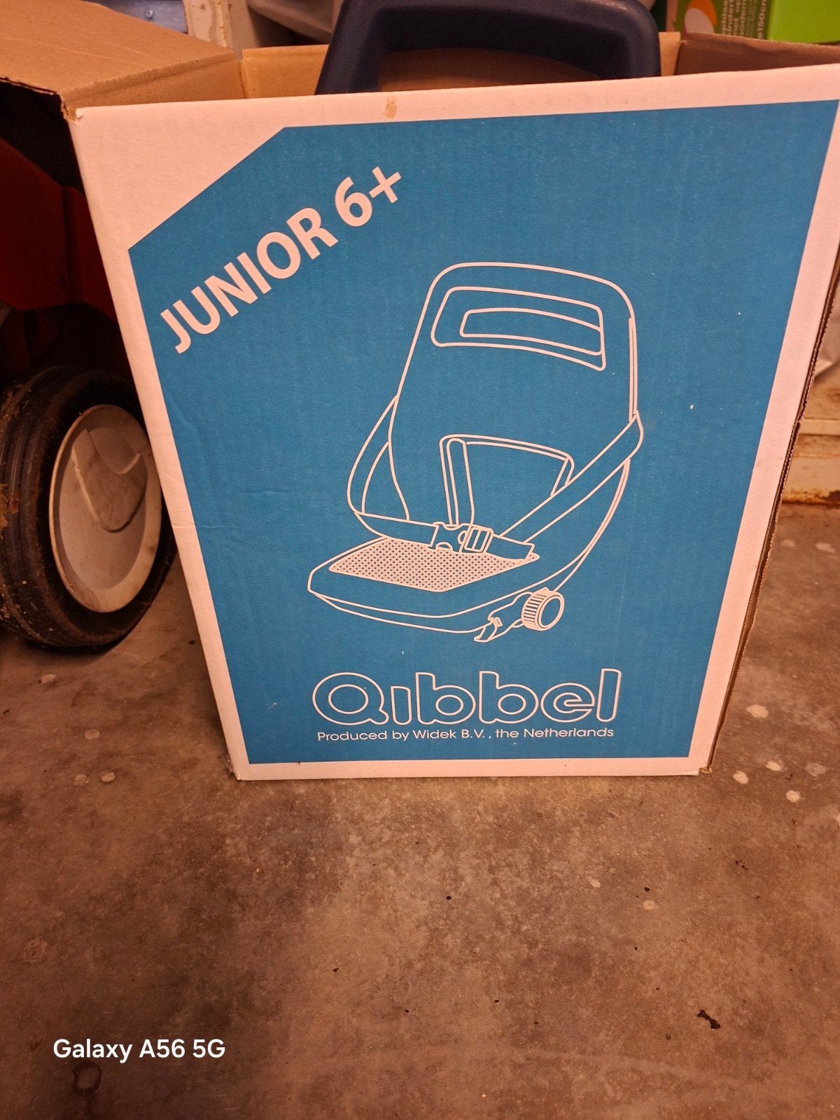 kinderstoeltje voor op fiets, Ophalen, Zo goed als nieuw, 15 t/m 36 kg, Qibbel
