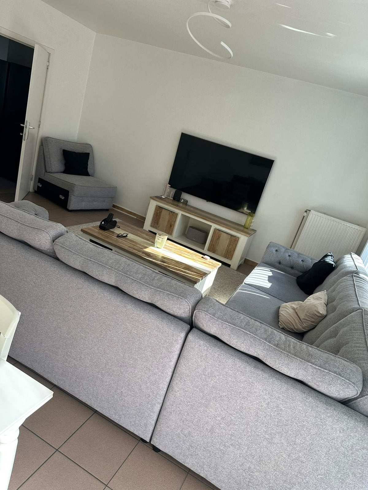 Hoek zetel te koop stevig !, Enlèvement