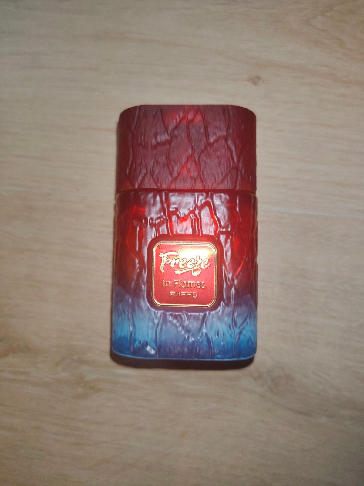 riffs freeze in flames 100ml, Ophalen, Zo goed als nieuw, Parfumfles, Gevuld