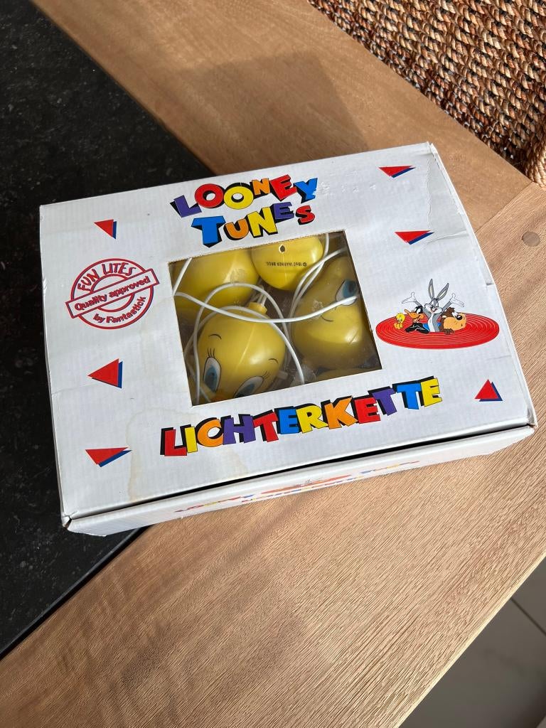 Vintage Looney Tunes, verlichting Tweety 10x, Verzamelen, Gebruikt, Geen idee, Overige typen, Overige figuren