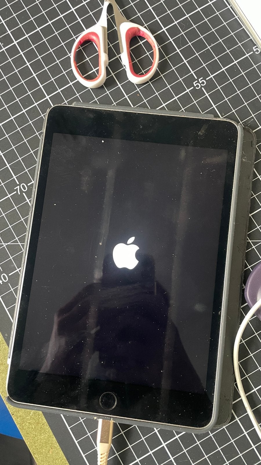 Apple iPad Mini 4 - Werkend met Apple Smart Case, Computers en Software, Gebruikt, Apple iPad, Zwart, 8 inch