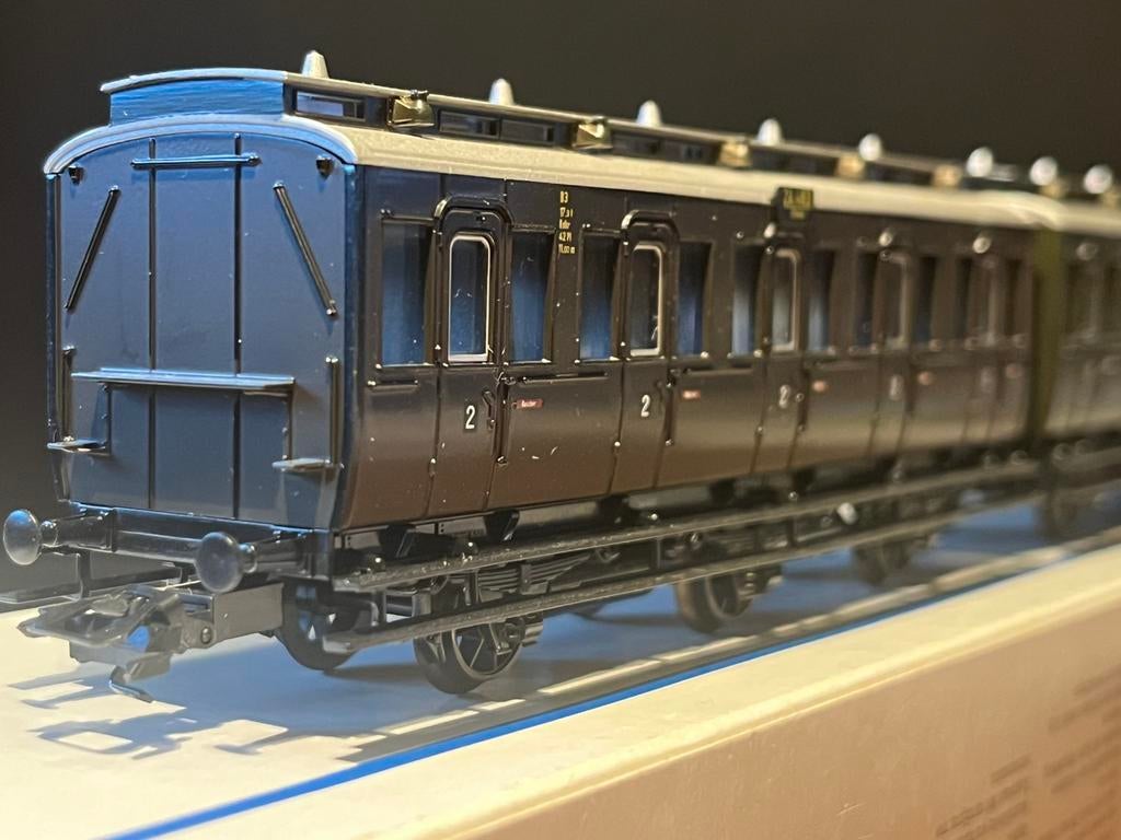 Marklin HO 4307/4308 Voitures ville Hambourg DR Mint, Wisselstroom, Wagon, Ophalen of Verzenden, Zo goed als nieuw