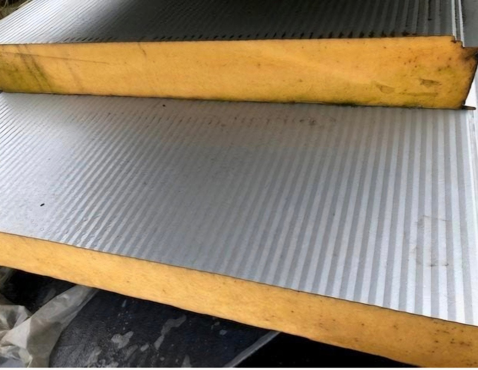 ca 23m² nieuwe sandwichpanelen 6cm dik, Ophalen, Nieuw