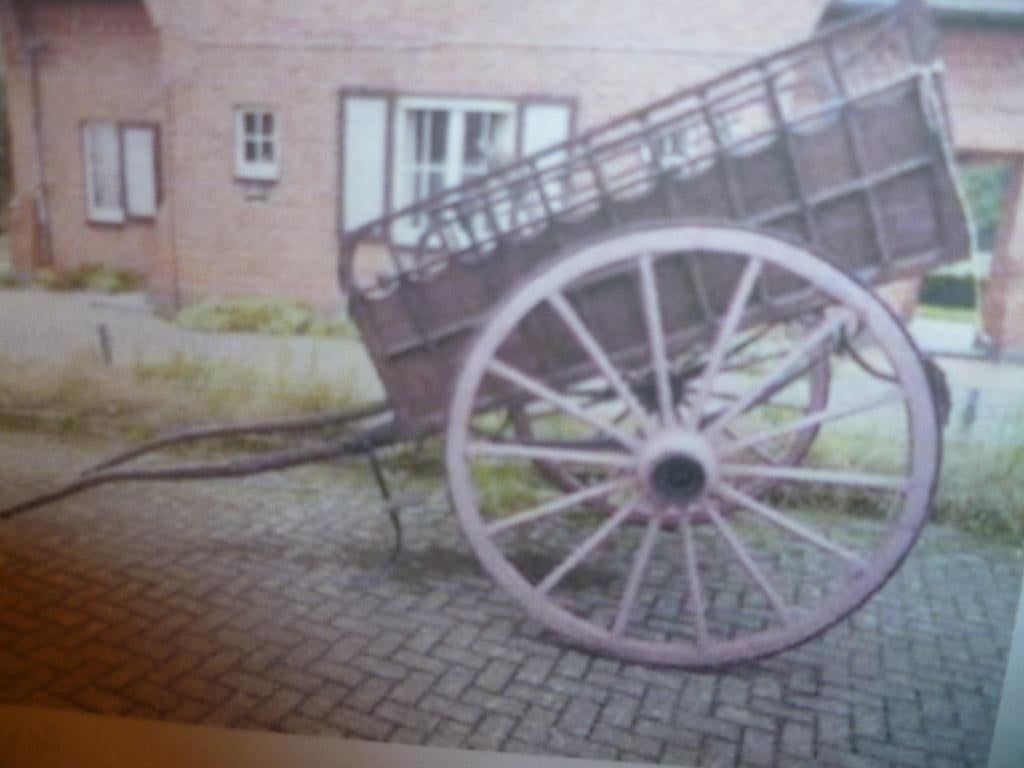 OUDE PAARDEN KAR  TE RESTAUREREN, Antiek en Kunst, Ophalen