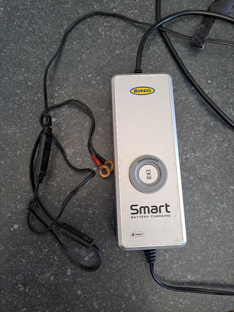 Batterijlader voor motorfietsen, Motoren, Ophalen, Gebruikt