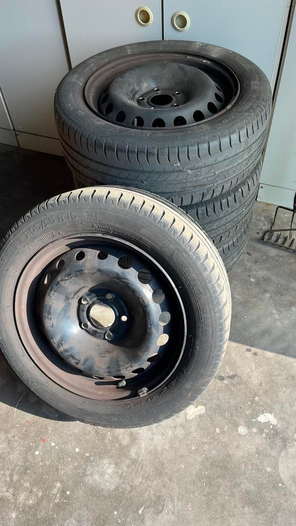 Zomerbanden Michelin 205/55 R16, Auto-onderdelen, Banden en Velgen, Ophalen, Gebruikt, 16 inch, 205 mm