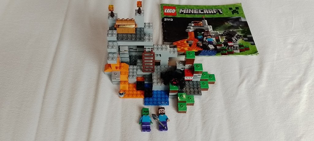 lego 21113, Lego, Ophalen of Verzenden, Zo goed als nieuw, Compleet