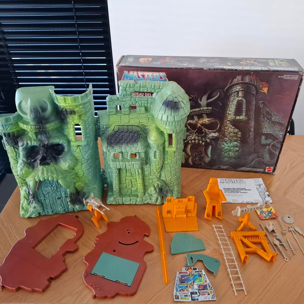 Masters of the Universe Grayskull castle 1981 vintage toy, Ophalen of Verzenden
