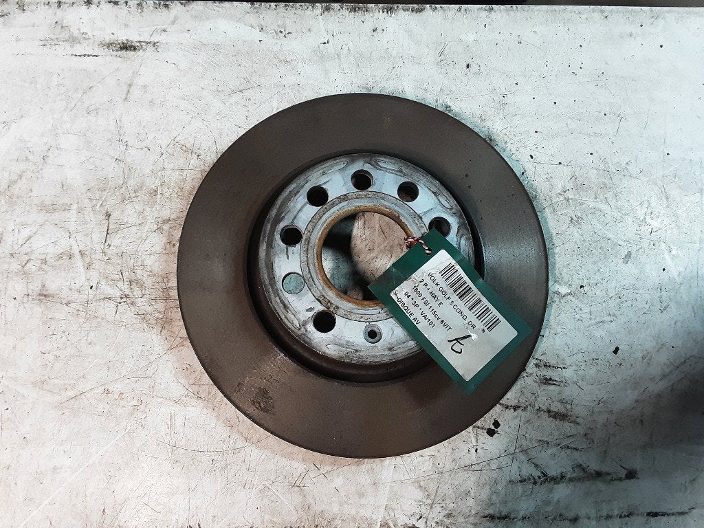 REMSCHIJF VOOR Volkswagen Golf V (1K1) (02-2001/12-2010), Auto-onderdelen, Remmen en Aandrijving, Volkswagen, Gebruikt