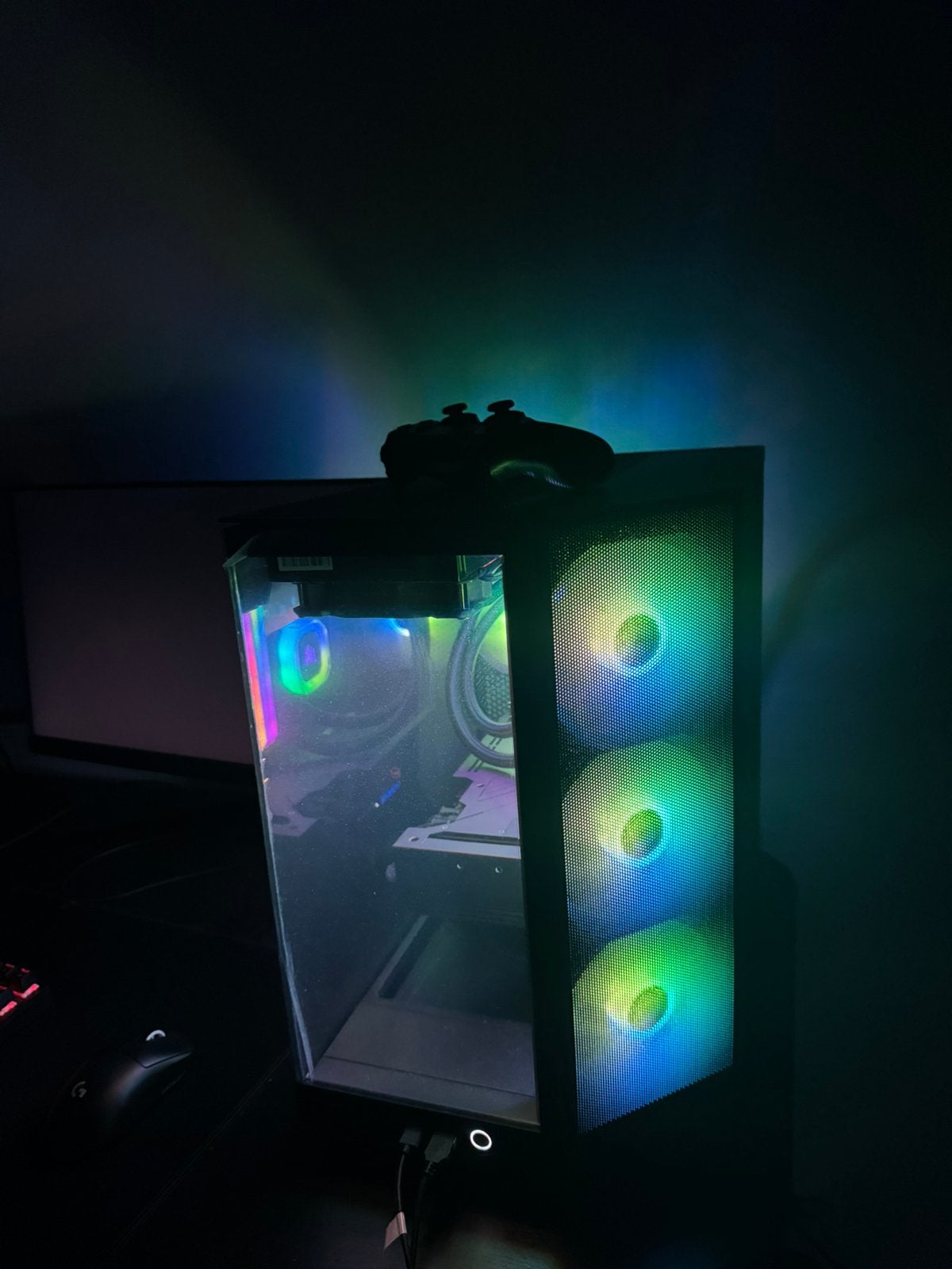 PC Gamer Ryzen 7 5800X / RX 7800 XT / 32 Go DDR4, Enlèvement, Comme neuf