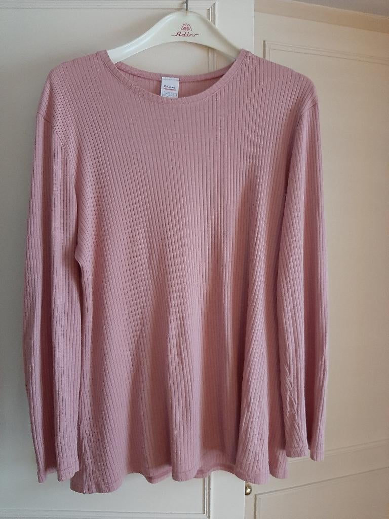 Pull  vieux rose      T: L      Damart, Vêtements | Femmes, Pulls & Gilets, Damart, Enlèvement ou Envoi, Rose