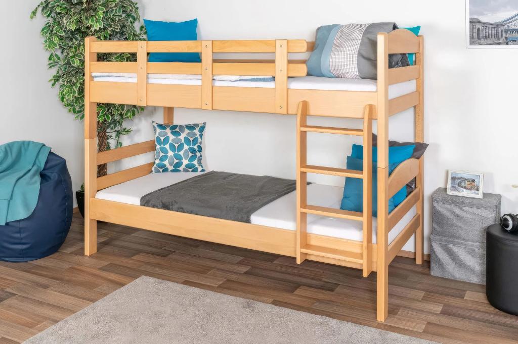Stapelbed 90x190 inclusief matrassen, Huis en Inrichting, Slaapkamer | Stapelbedden en Hoogslapers, Zo goed als nieuw, Stapelbed