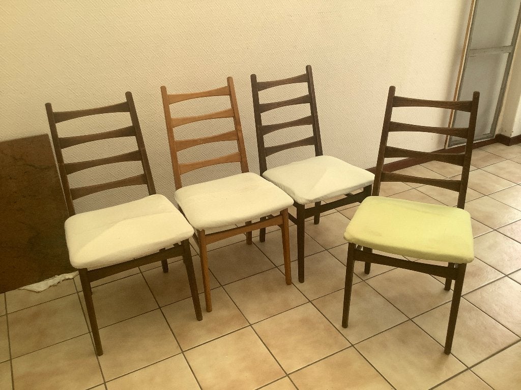 Chaises, Huis en Inrichting, Ophalen, Gebruikt, Bruin, Vier