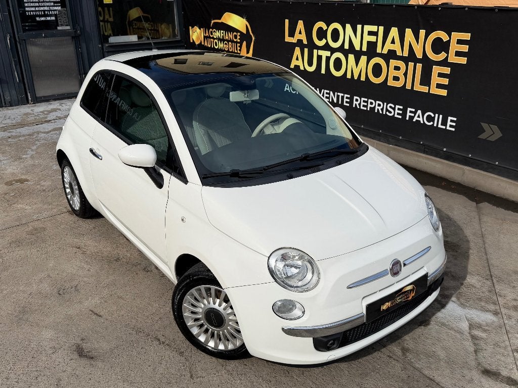 Fiat 500 1.2i Lounge 1er Propriétaire Garantie 12 Mois, Autos, 1242 cm³, Euro 5, Achat, Berline