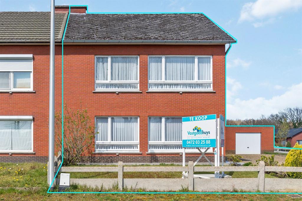 GEZINSWONING MET 4 SLAAPKAMERS TE DEURNE-DIEST!, Immo, 521 kWh/m²/an, 500 à 1000 m², 4 pièces, 128 m²