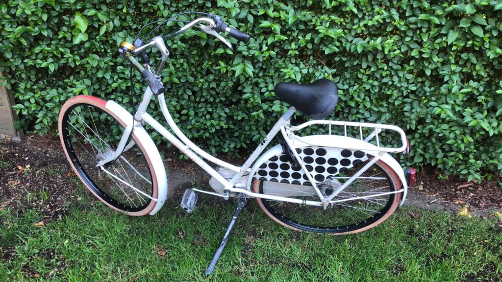 Damesfiets Gazelle Classic, Fietsen en Brommers, Ophalen, Terugtraprem, Gebruikt, Versnellingen