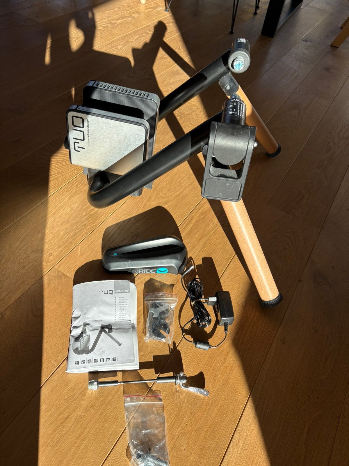 Elite Tuo Home-trainer, Enlèvement