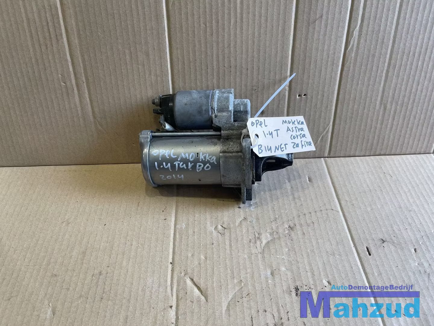 OPEL mokka 1.4 Turbo B14NET A14NET Startmotor 25194650, Opel Automobile GmbH, Opel, Bahnhofsplatz 1
65423  Russelsheim am Main, DE