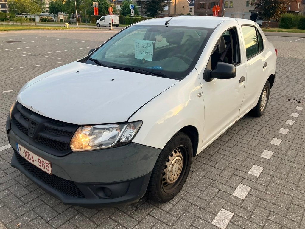Dacia Logan Benzine 2012 80.000 km, Auto's, Overige bekleding, Overige kleuren, 5 deurs, Particulier