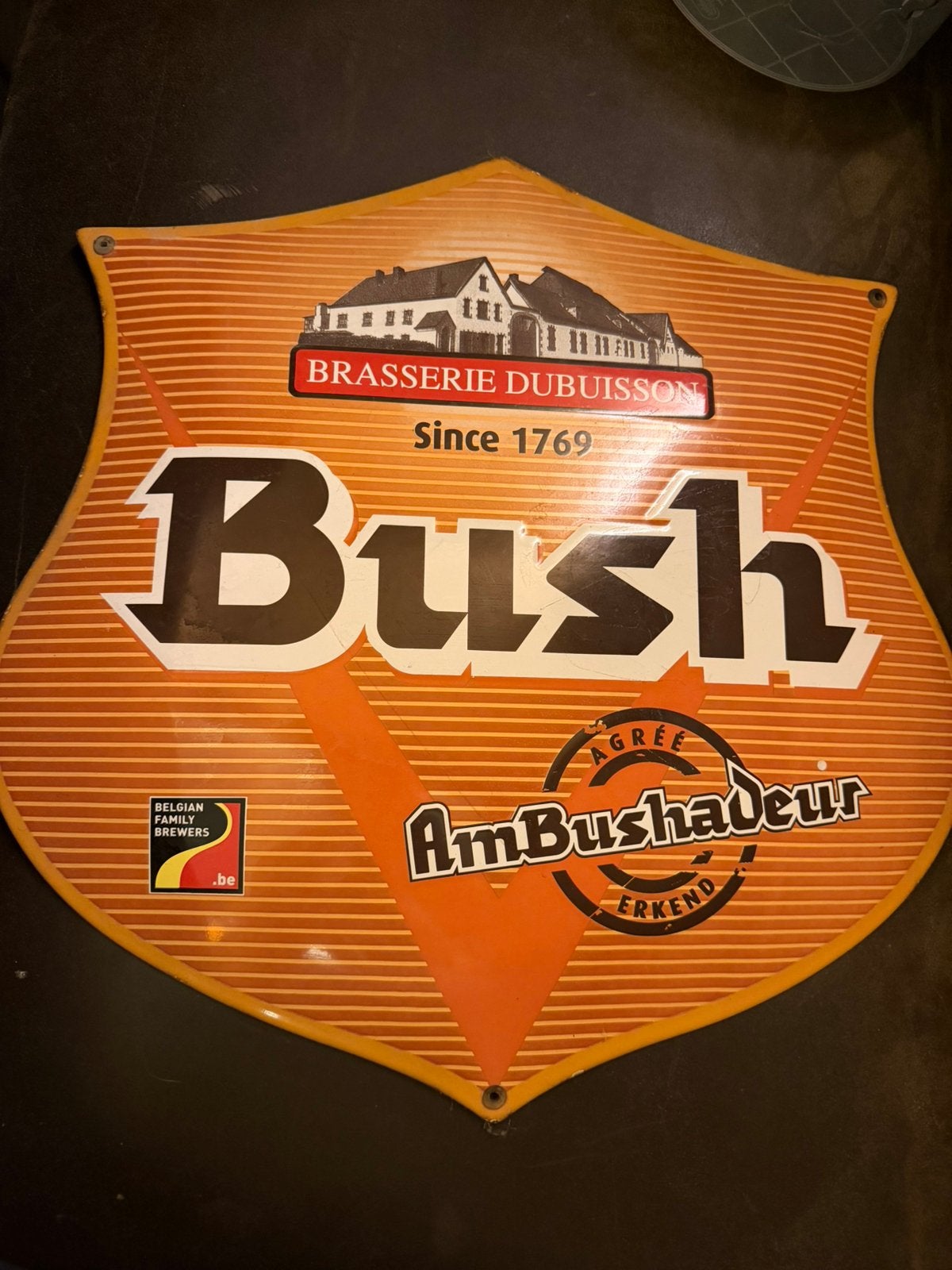 PLAQUE BUSH “AMBUSHadeur, Enlèvement