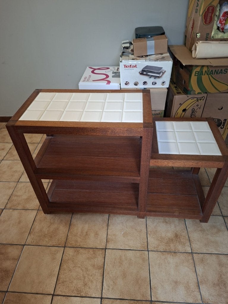 Meuble bas étagères, Maison & Meubles, Enlèvement, Utilisé