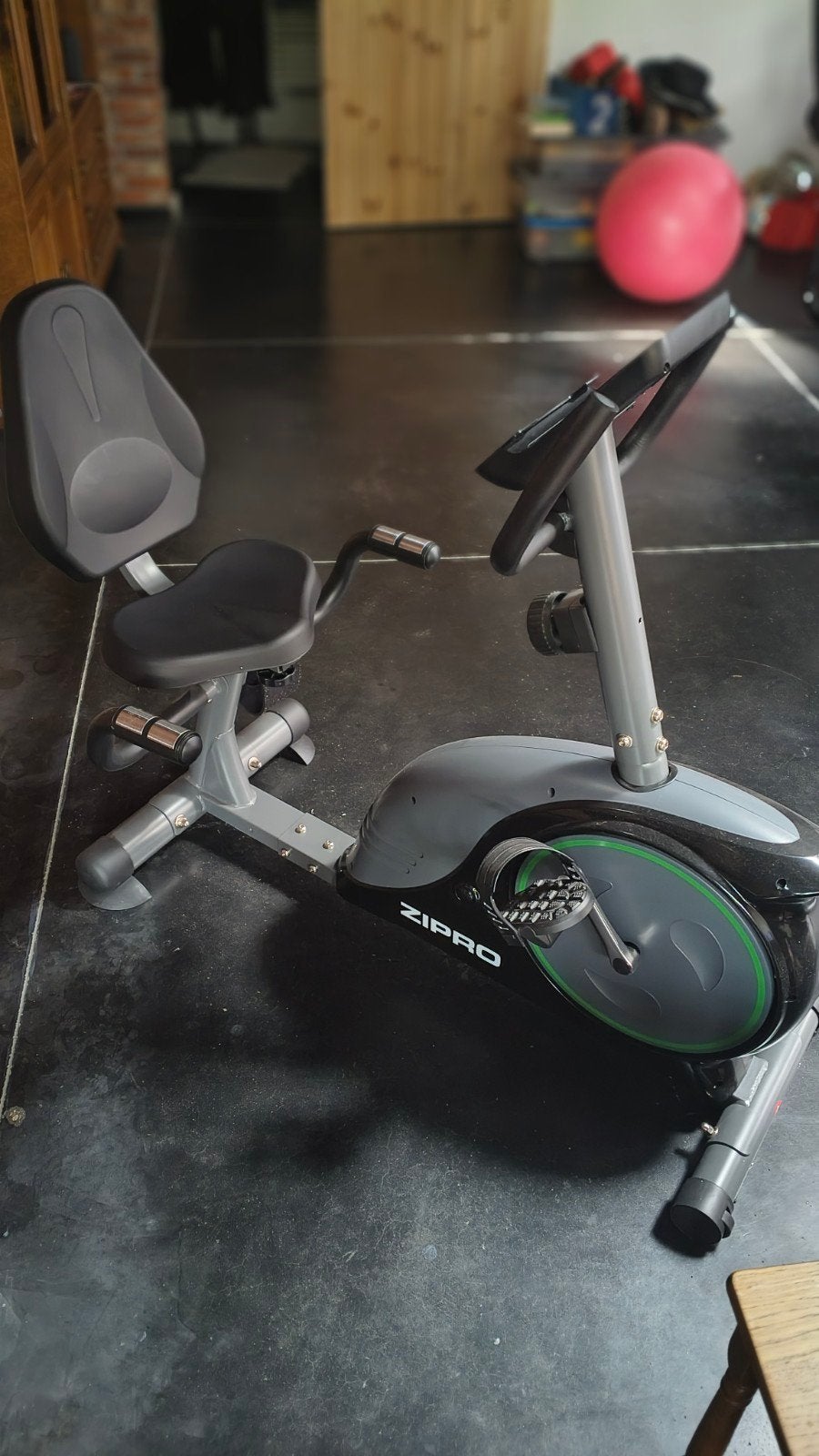 indoor ligfiets zipro decathlon, Sport en Fitness, Ophalen, Ligfiets