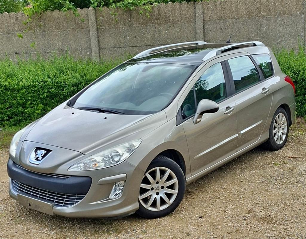 Peugeot 308 1.6hdi gekeurd voor verkoop, Auto's, Peugeot, Voorwielaandrijving, Stof, Zwart, 4 cilinders