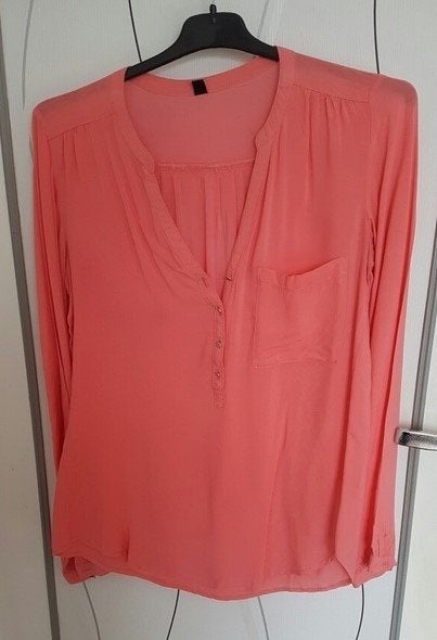 Pimkie - Blouse LM - maat S/36 - € 1.00/st - (zalm)roze, Verzenden, Pimkie, Roze, Maat 36 (S)