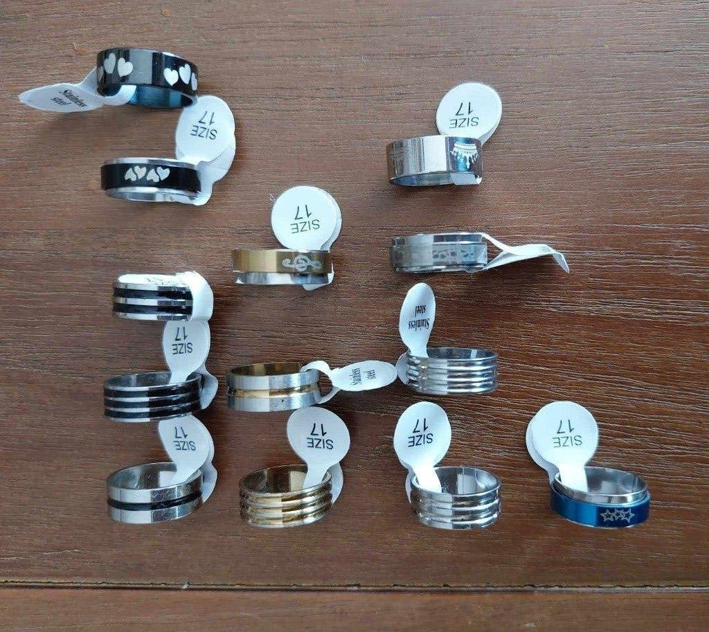 Ringen maat 17, Handtassen en Accessoires, Overige materialen, Overige kleuren, Nieuw, Ophalen of Verzenden