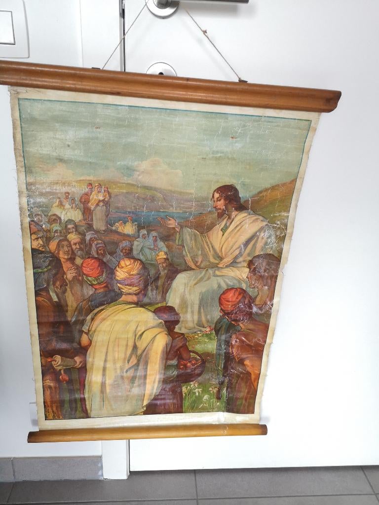Jesus partage son éducation sur la montagne en Galilée,, Enlèvement ou Envoi, Histoire