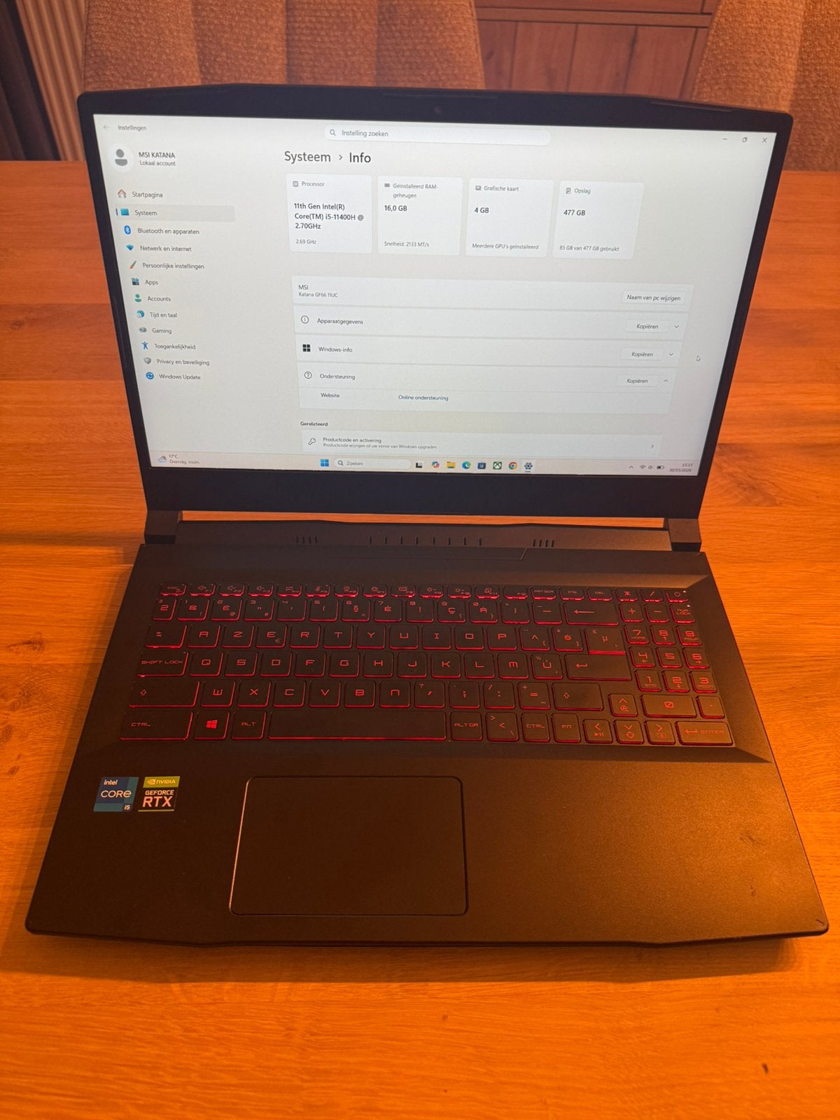 Gaming PC | Intel i5-9400F | GTX 1650 4GB | 16GB RAM | 500GB, Computers en Software, Ophalen, Gebruikt, Met videokaart, Gaming