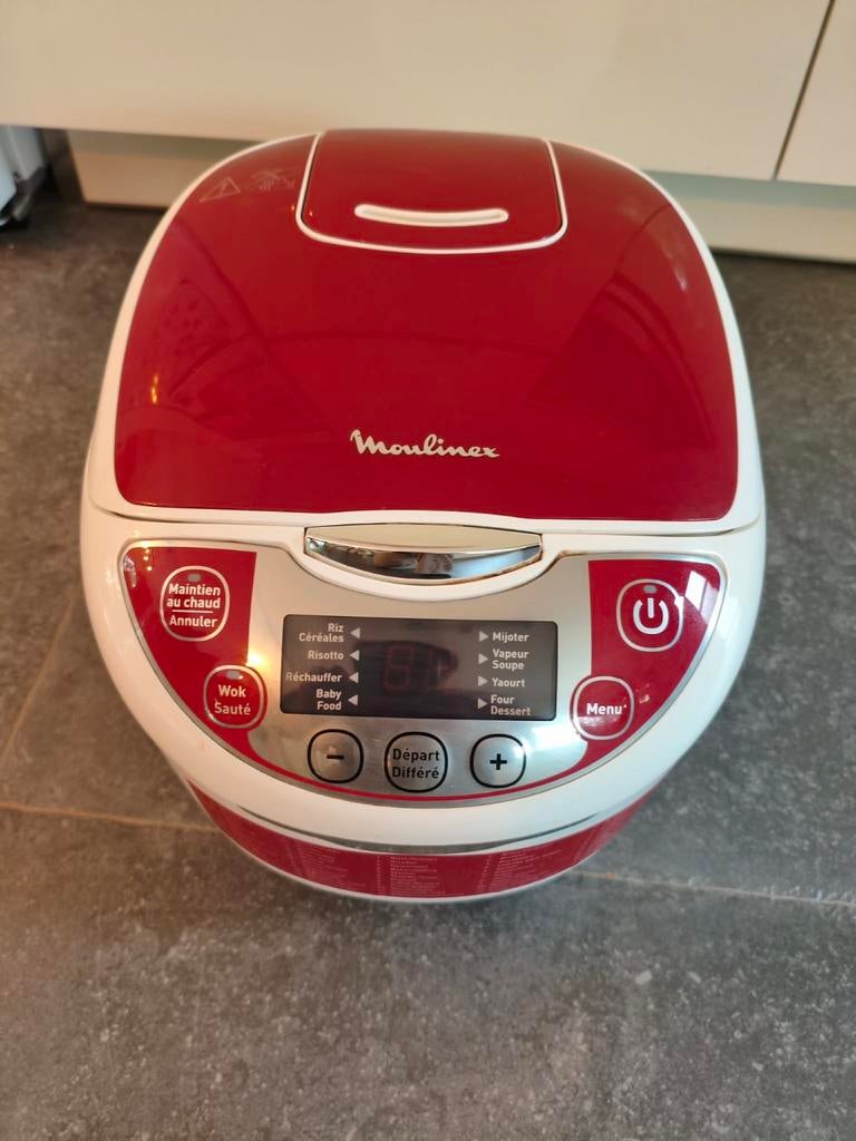 Multicuiseur Moulinex 12-en-1, Electroménager, Mijoteuses, Comme neuf, Enlèvement