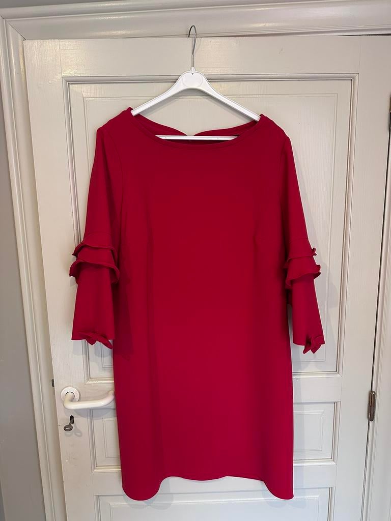 Kleedje rood Linea Raffaelli, Enlèvement ou Envoi, Comme neuf, Taille 42/44 (L), Rouge