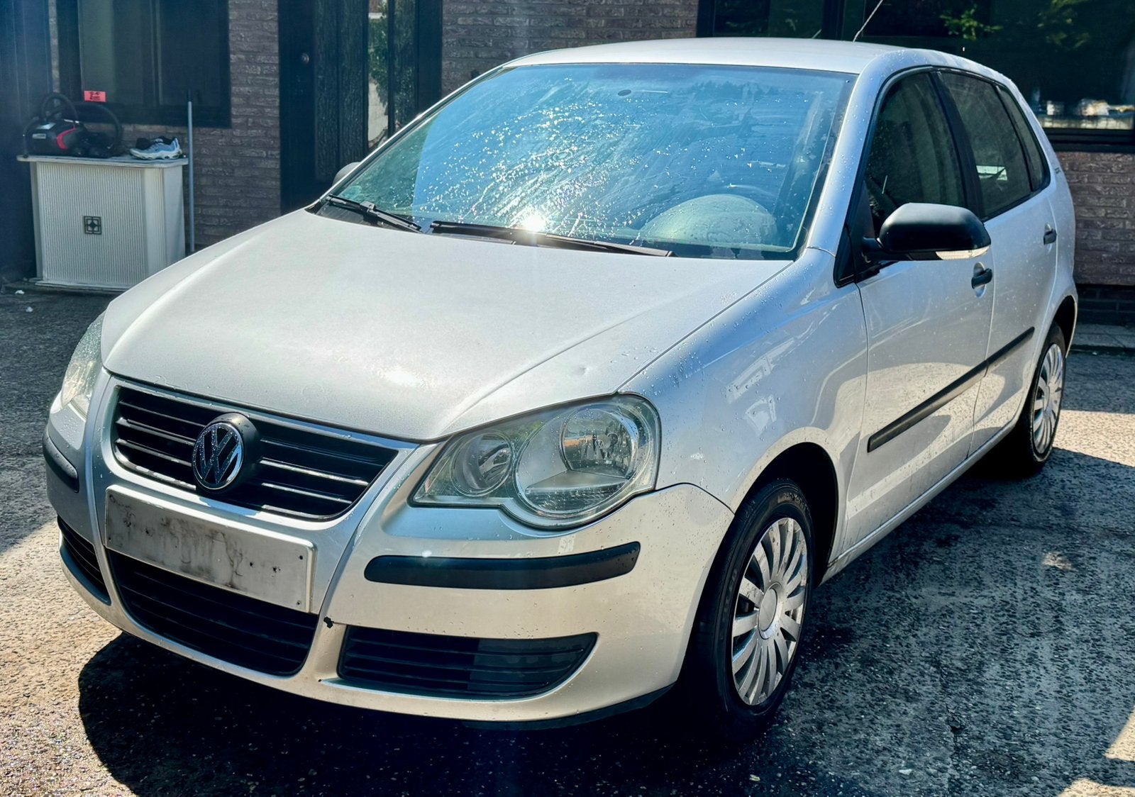 Climatiseur à essence/avec inspection Volkswagen polo 1.2 i, Autos, Argent ou Gris, 110 g/km, Boîte manuelle, Noir