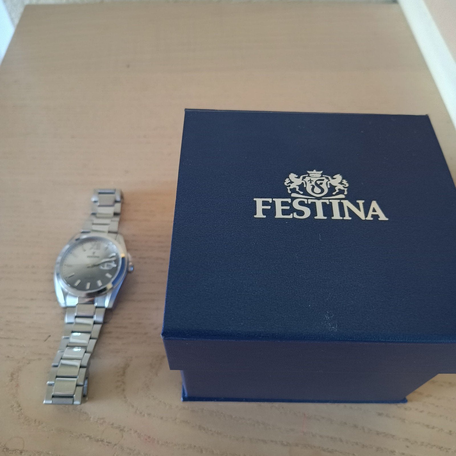 horloges Festina, Handtassen en Accessoires, Horloges | Heren, Staal, Staal, Polshorloge, Nieuw