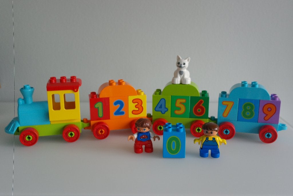 Duplo getallentrein n 10847 (als nieuw), Ophalen of Verzenden, Zo goed als nieuw, Duplo