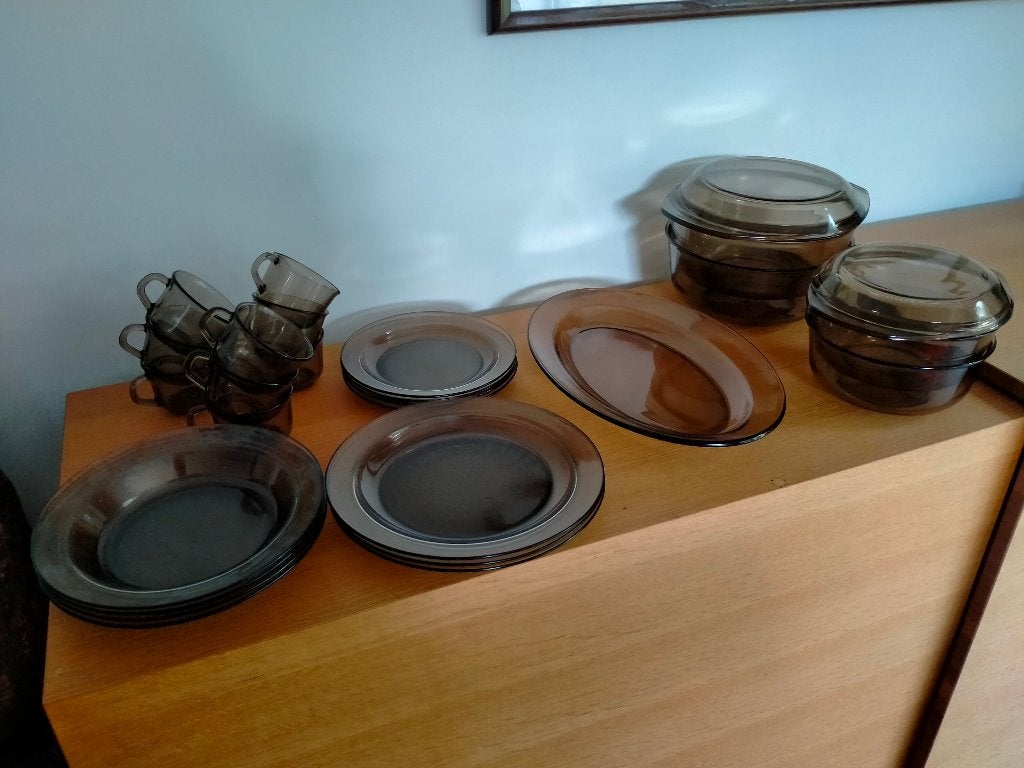 Assortiment rookglas Arcoroc France, Ophalen of Verzenden