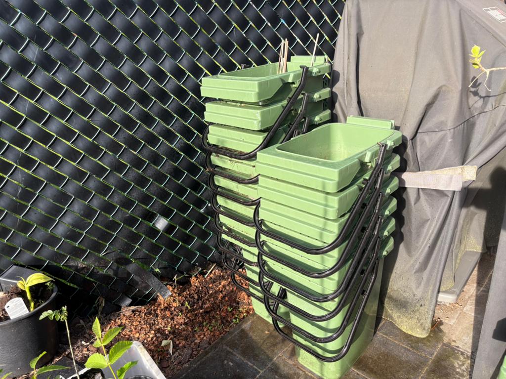 Poubelle verte, Jardin & Terrasse, Comme neuf, Synthétique, Enlèvement, Rectangulaire