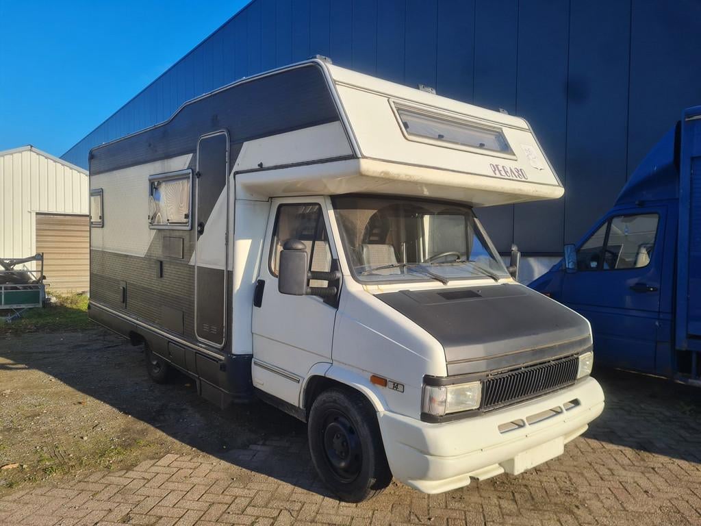 Fiat Ducato Ducato 14 Camper Belgisch kenteken, Caravanes & Camping, Camping-cars, Info@jvandenbergautos.nl, Entreprise, Boîte manuelle
