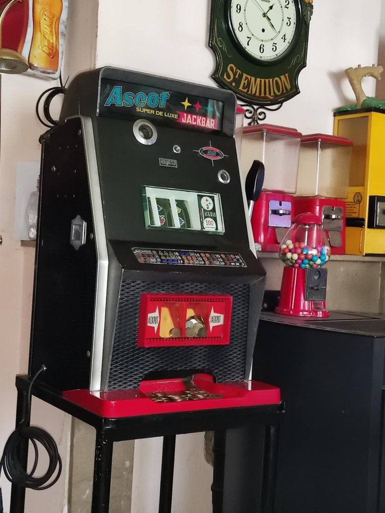 Gokkast jackpot slot machines à sous jeux de café bistrot, Collections, Machines | Machines à sous, Enlèvement