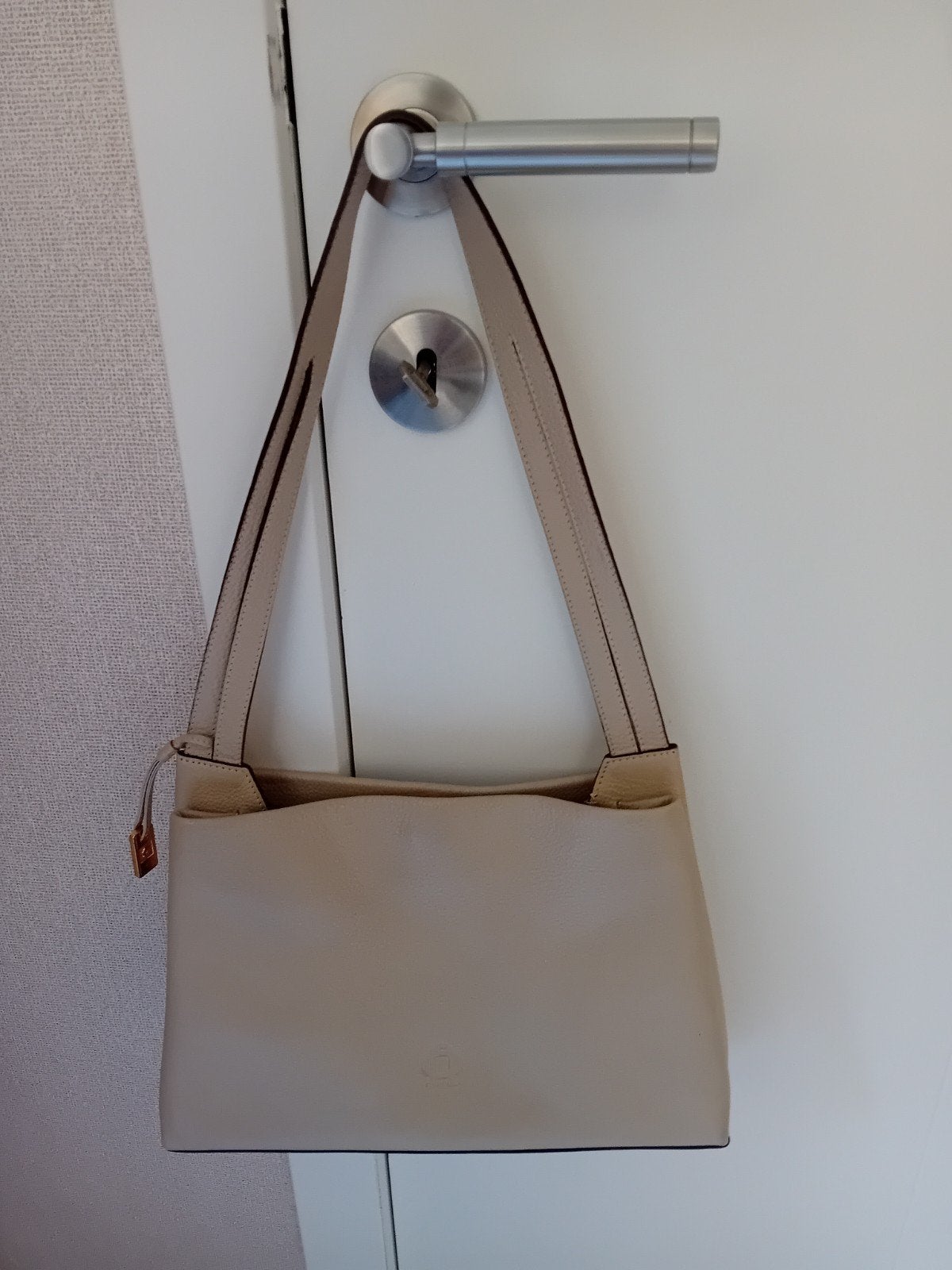 NOBODY handtas, Enlèvement, Comme neuf, Beige, Sac à main