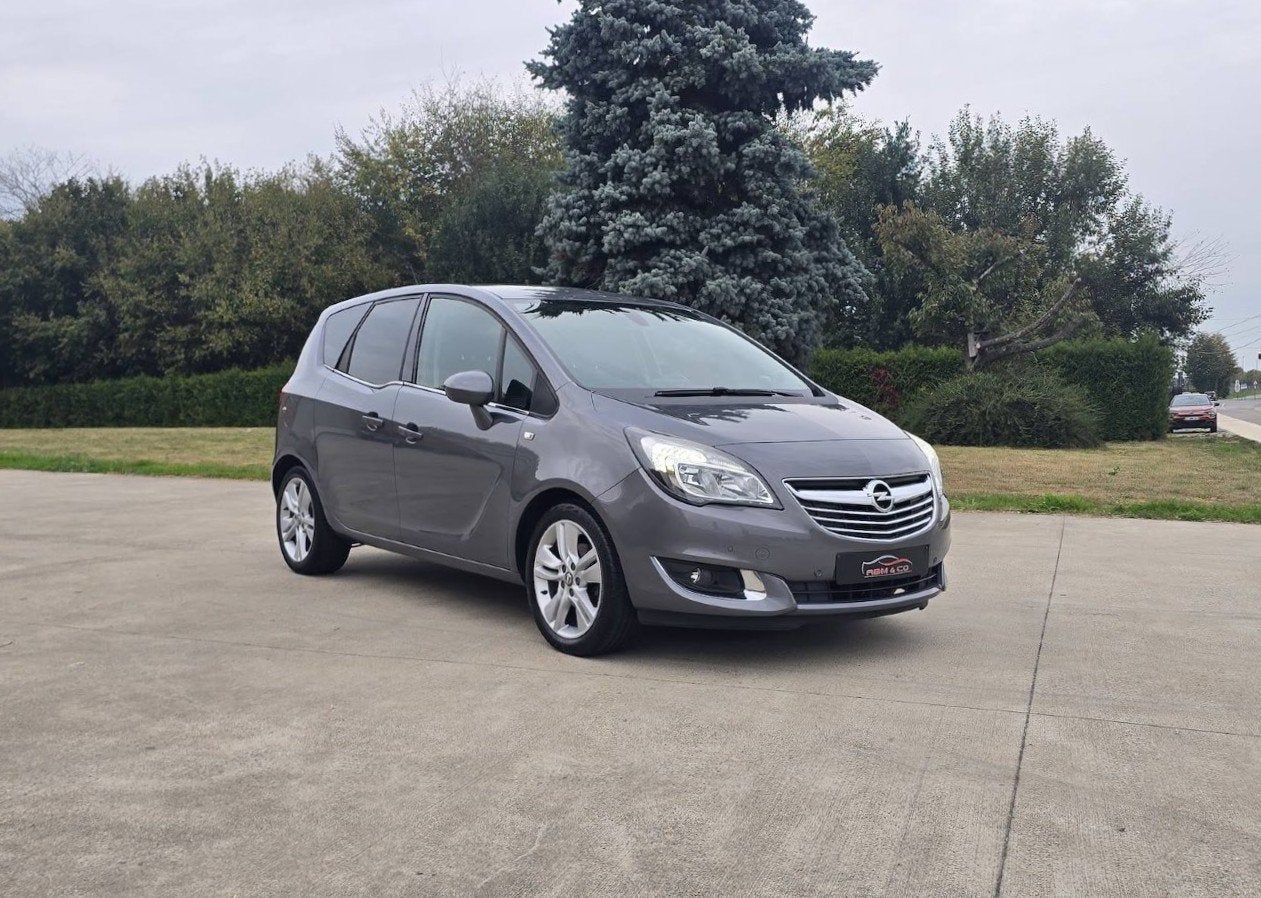 Opel Meriva 1.4i Turbo Ess. * Navi - Caméra * GAR 12M, Autos, Argent ou Gris, Achat, 140 g/km, Euro 6