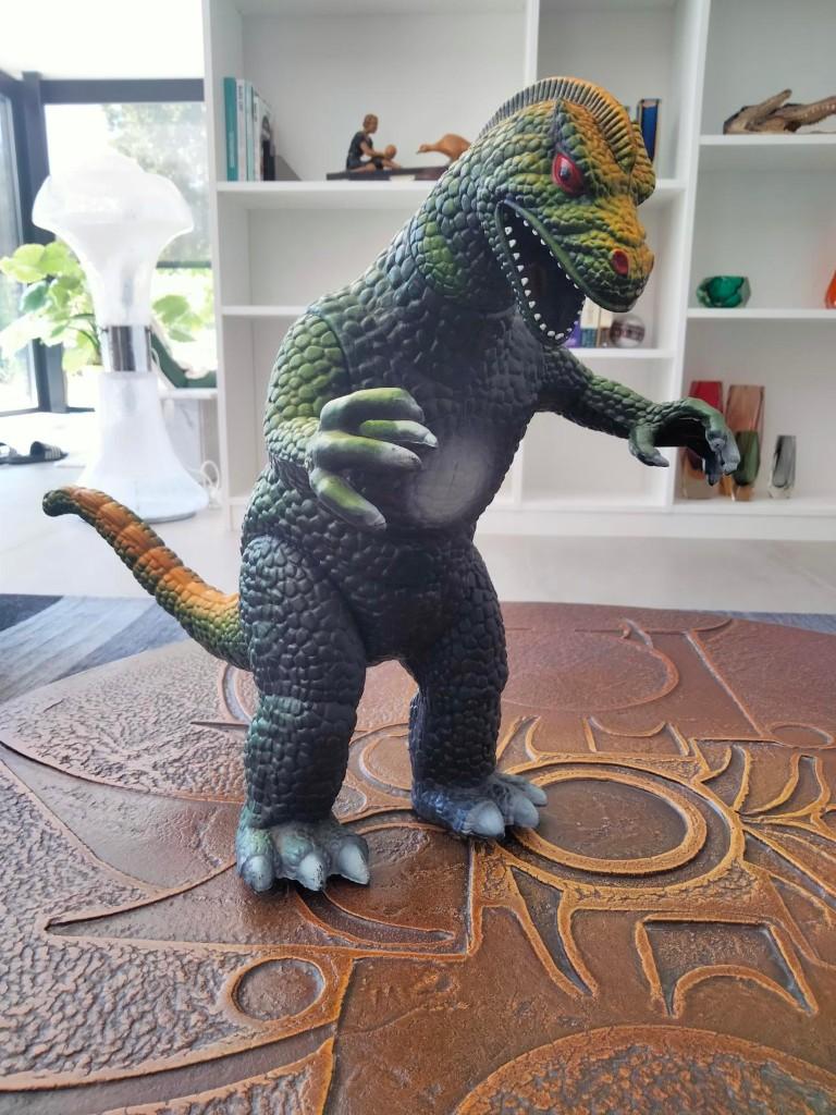 1997 vintage Godzilla toy speelgoed Dormei nostalgie, Ophalen of Verzenden, Huis en Inrichting