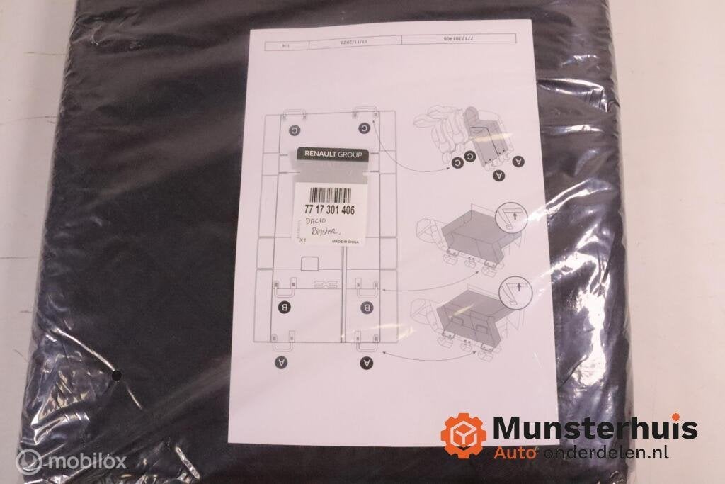 Kofferbakmat origineel Dacia Duster ('21->) U7717301406, Dacia, Dacia, Nieuw, Ophalen of Verzenden