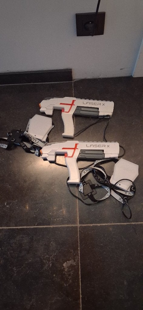 Laser X Double Blaster Pack voor 2 spelers, Enlèvement ou Envoi, Utilisé