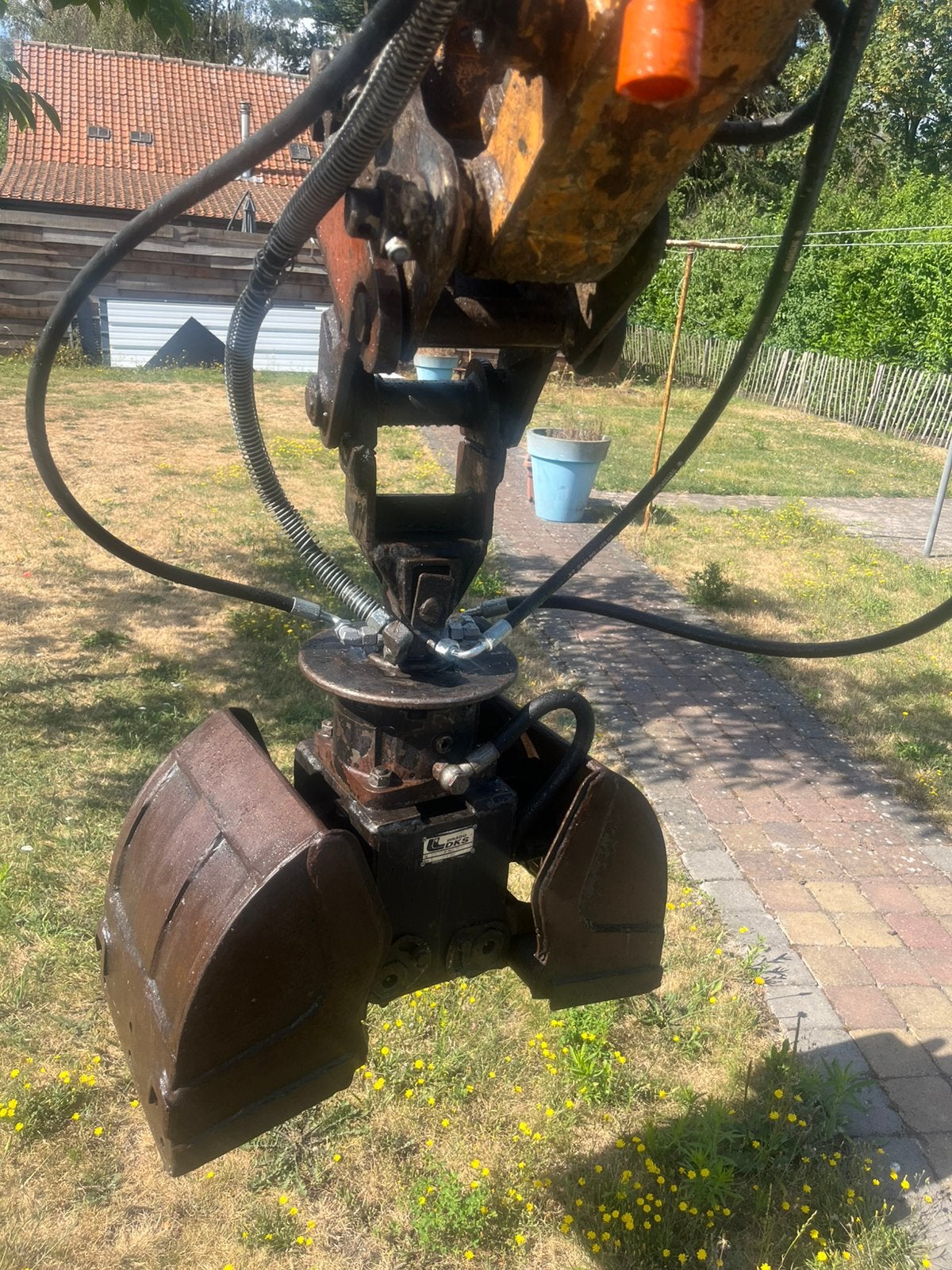 Funderingsgrijper CW05, Tuin en Terras, Ophalen, Gebruikt