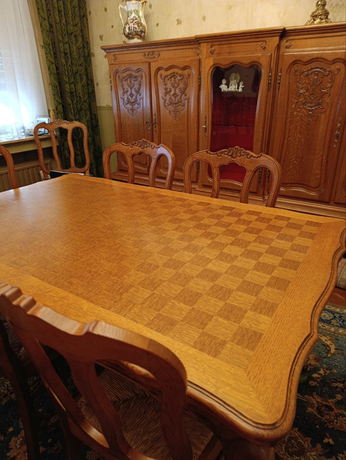 complete eetkamer, Ophalen