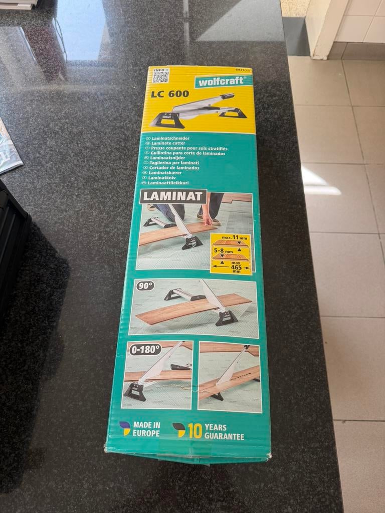 Laminaat schaar, Doe-het-zelf en Bouw, Gereedschap | Handgereedschap, Ophalen, Zo goed als nieuw